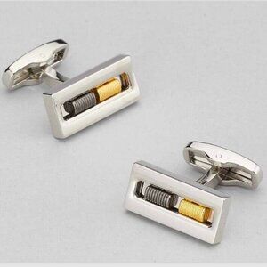 Jos. A. Bank Polished Moving Cylinder Cufflinks